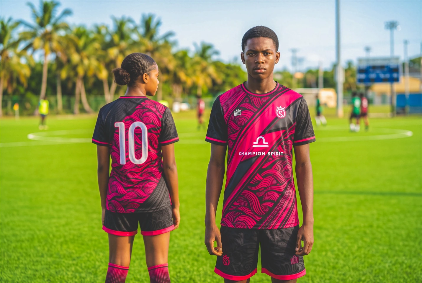 2026 Skillz Soccer Away kit shown front and back